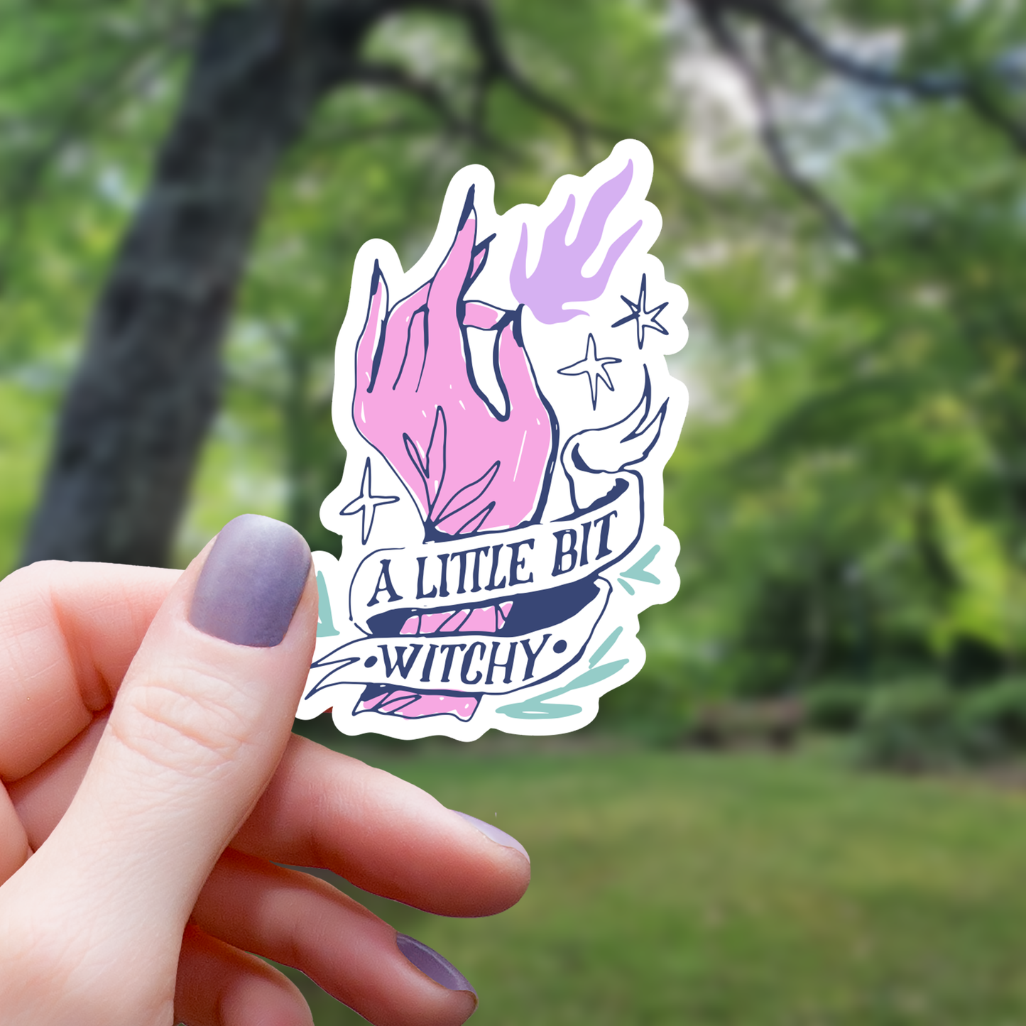 A Little Bit Witchy Sticker - Arcana