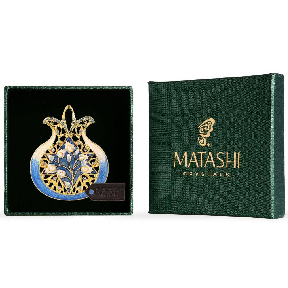Pomegranate Magen David Wall Hanging