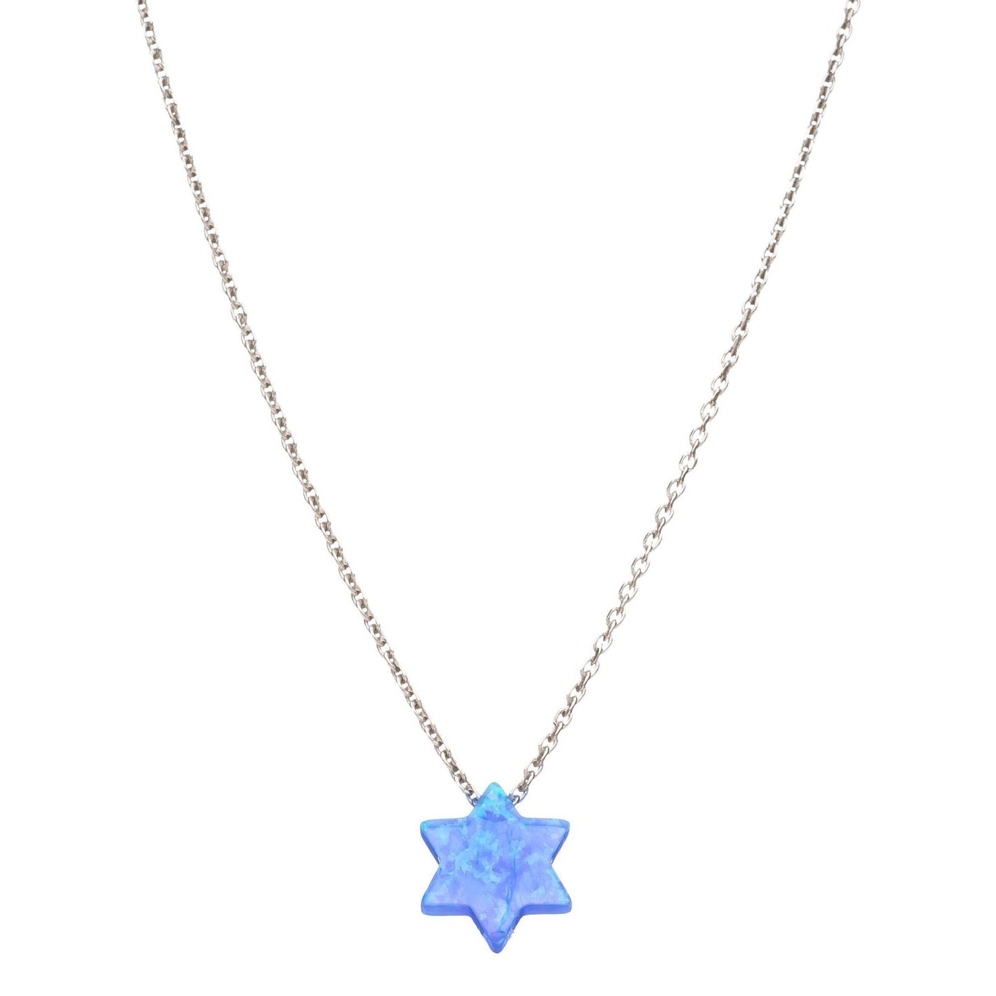 Opal Magen David Necklace