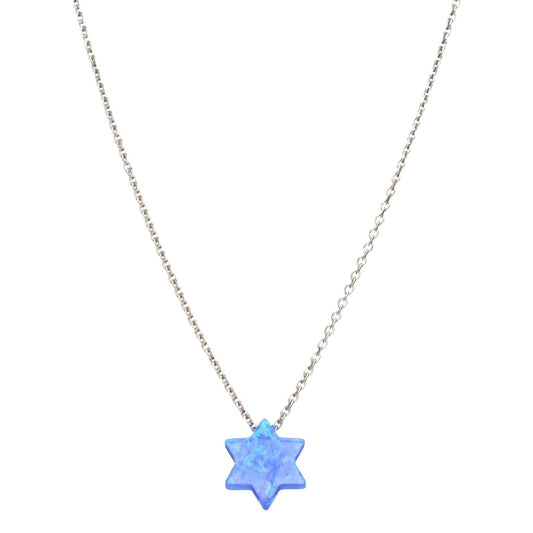 Opal Magen David Necklace