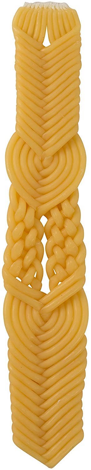 Braided Beeswax Havdalah Candle