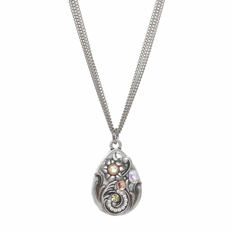 Silverlining Drop Necklace