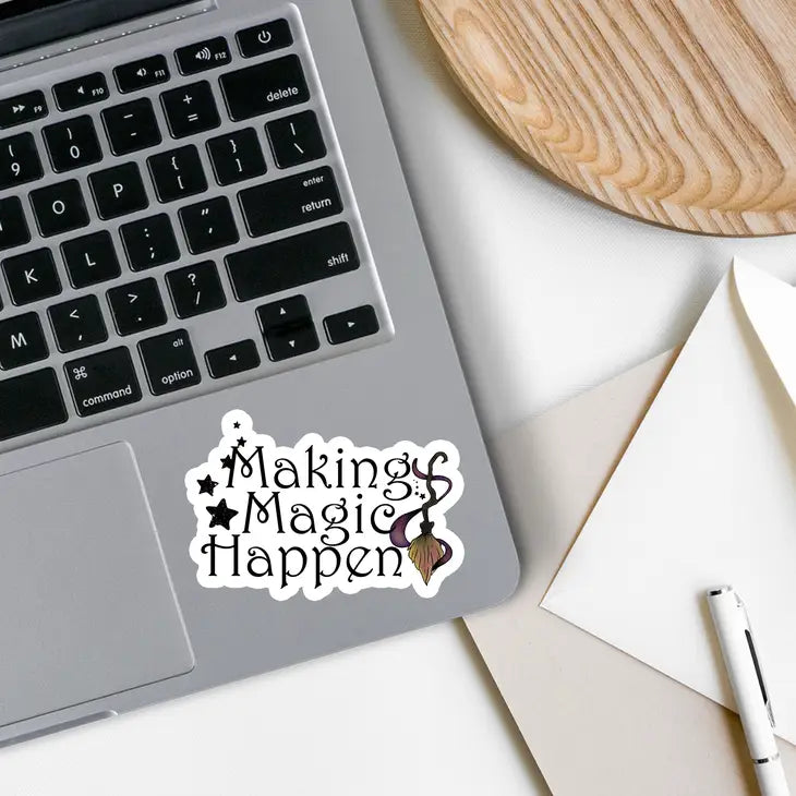 Making Magic Happen Vinyl Sticker - Arcana
