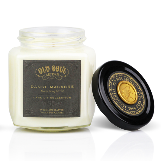 Danse Macabre - 9oz Soy Candle - Dark Art Inspired