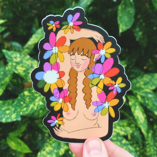 Flower Power Sticker