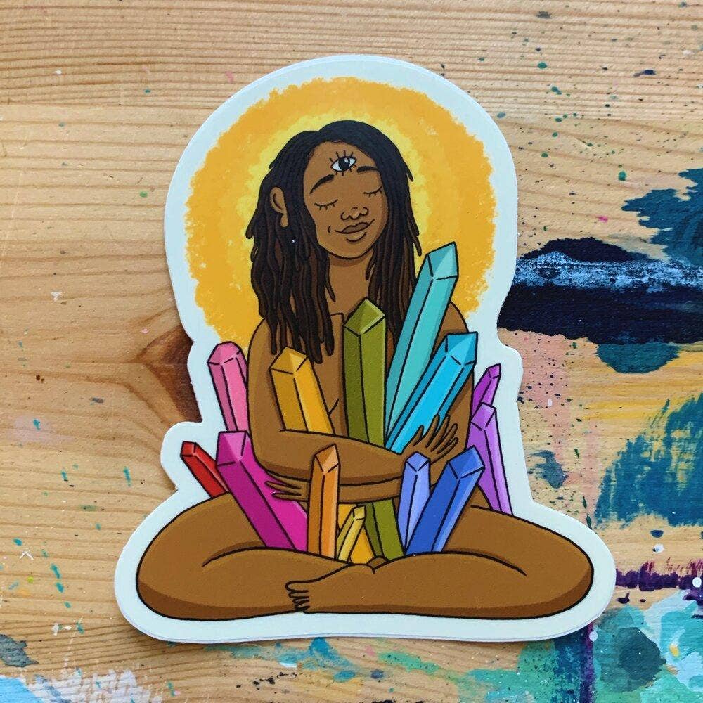 Crystal Visions Sticker