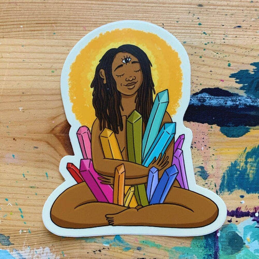 Crystal Visions Sticker