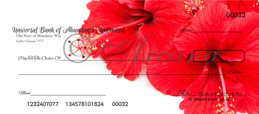 Hibiscus, Red