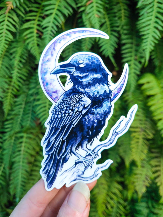 Raven Sight Vinyl Sticker - Arcana