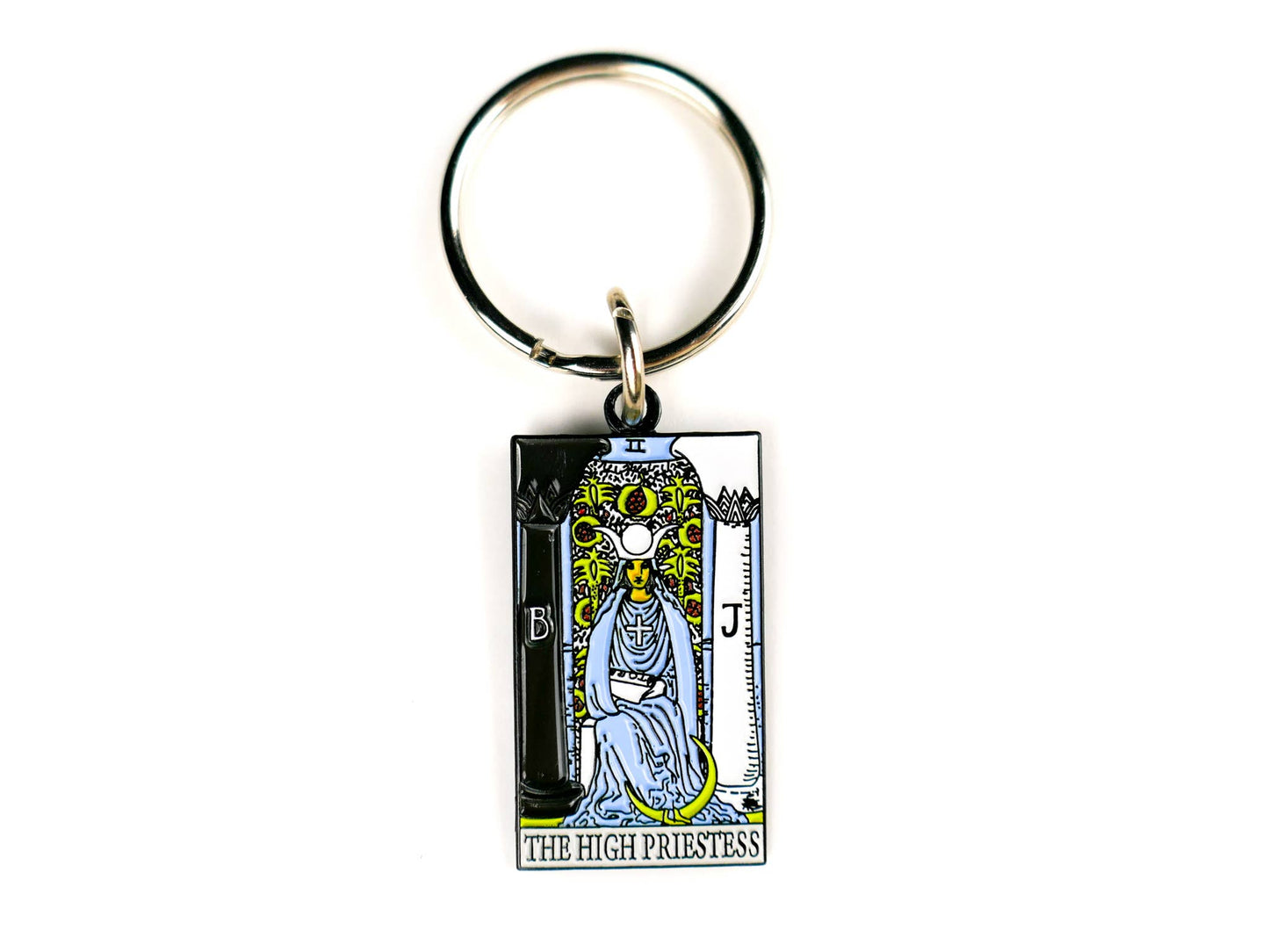 High Priestess Enamel Key Chain