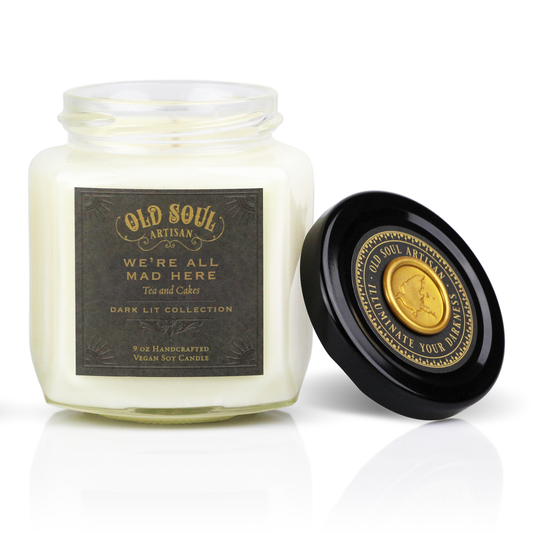 We're All Mad Here - 9oz Soy Candle - Literature Inspired