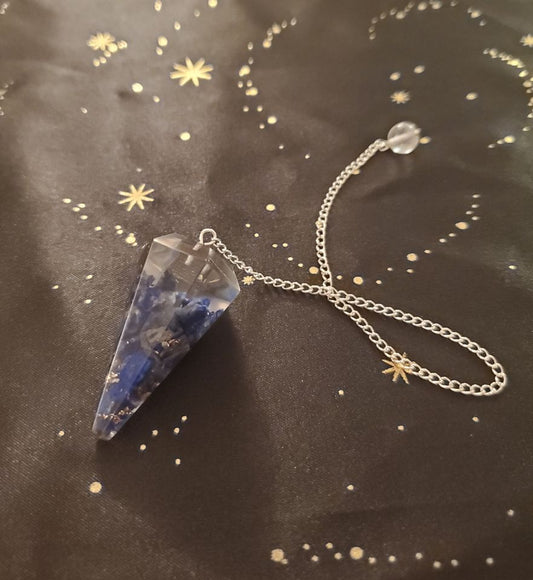Lapis Lazuli Orgone Pendulum - Arcana