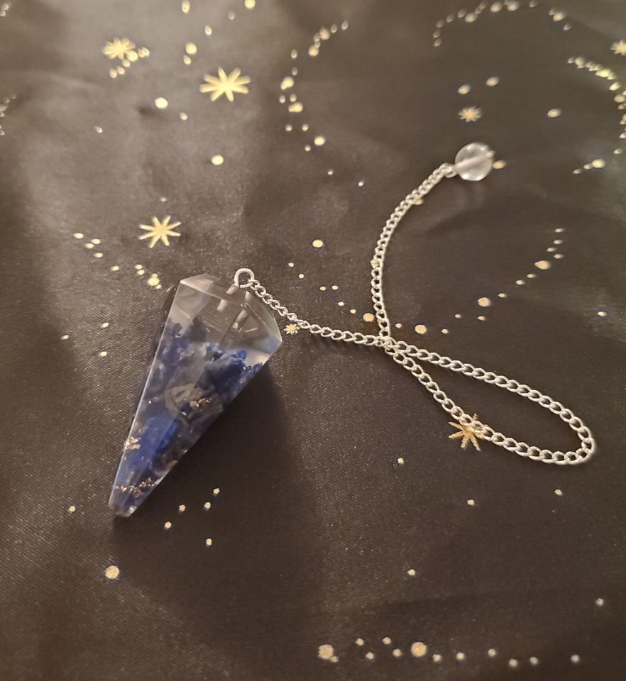 Lapis Lazuli Orgone Pendulum - Arcana