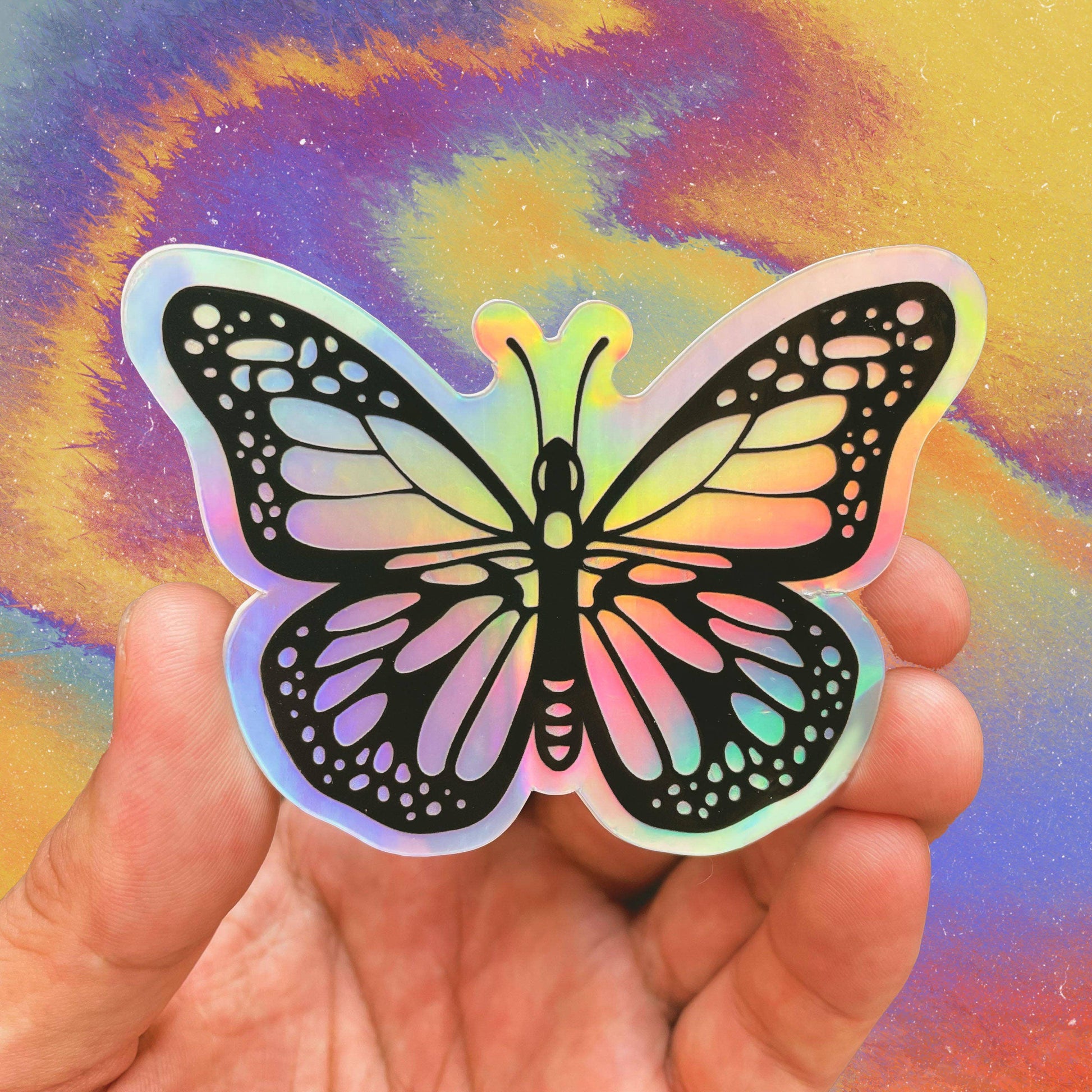 Butterfly Holographic Sticker - Arcana