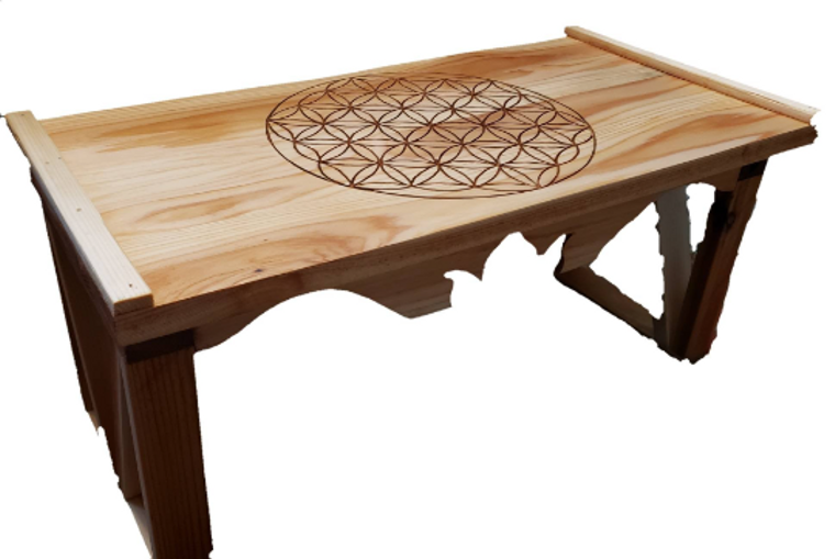 Flower of Life Altar Table - Arcana