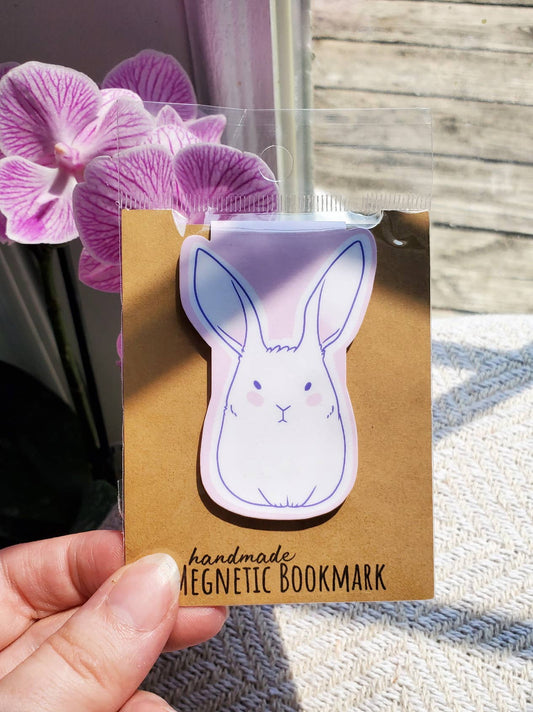 White Rabbit Magnetic Bookmark - Arcana