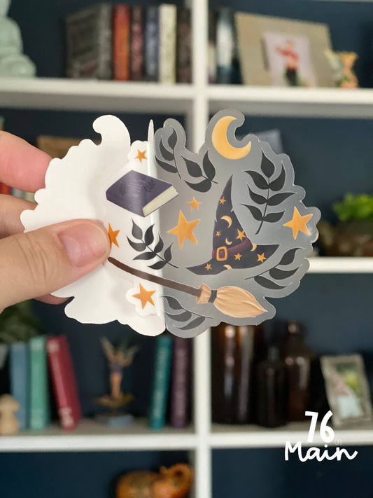 Witchy Vibes Sticker - Arcana