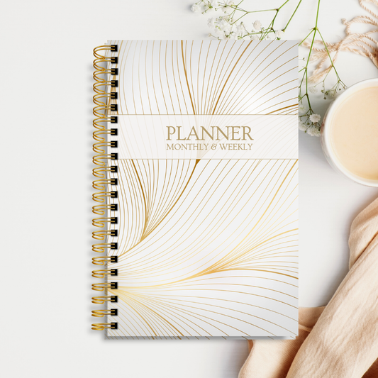 Gold Leaf Weekly Planner