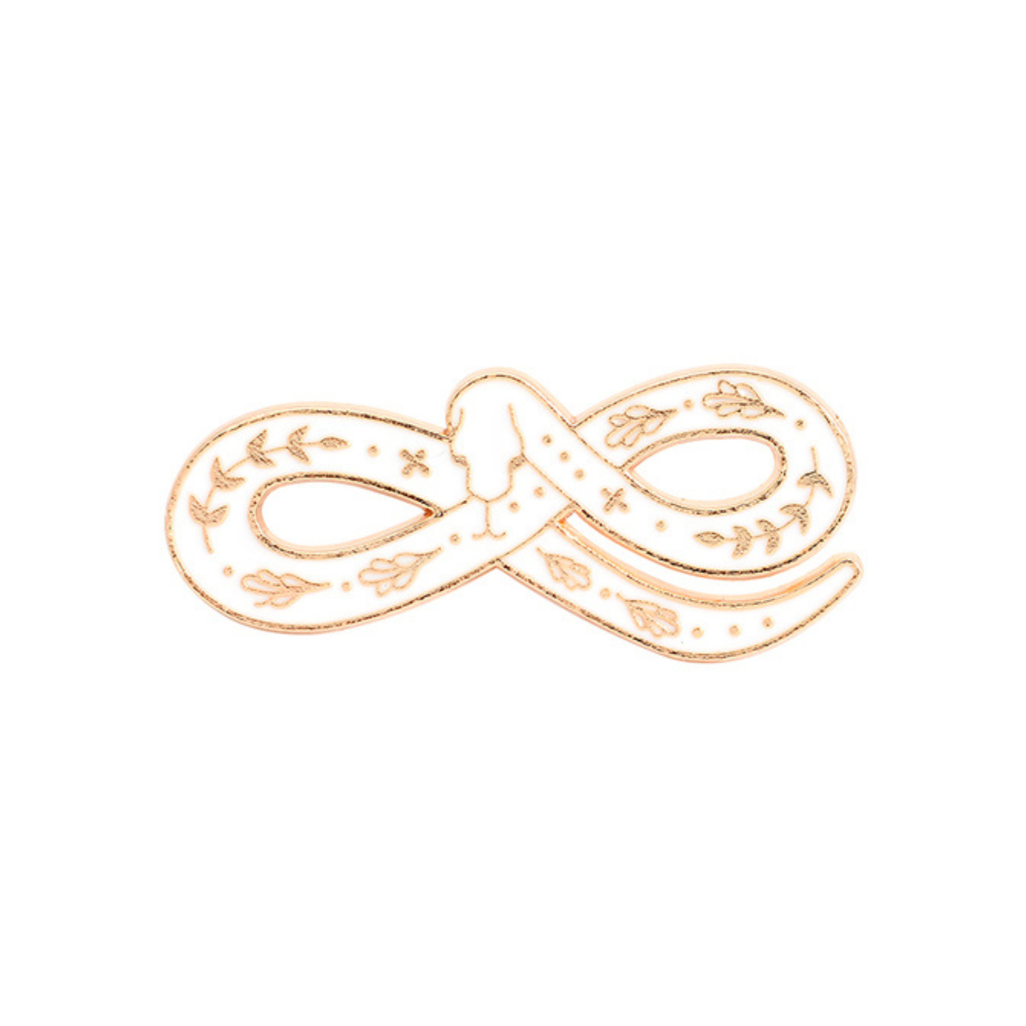 Snake Infinity Enamel Pin