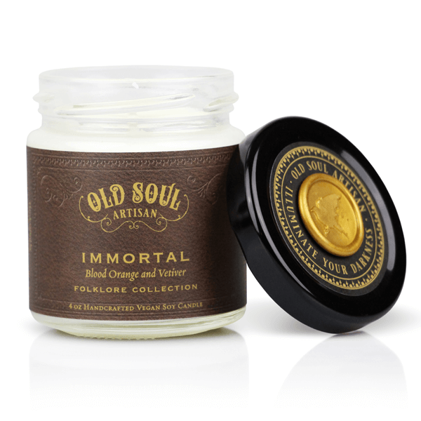 Immortal - 4oz Soy Candle - Vampire Folklore Inspired - Arcana