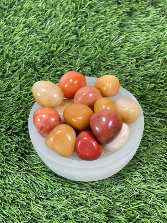 Honey Onyx Tumbled Stones