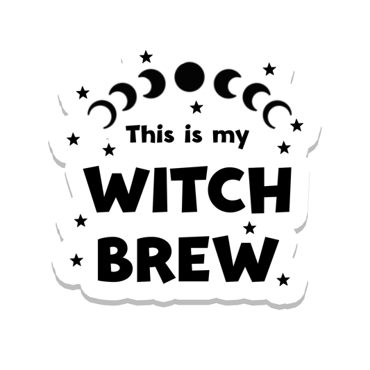 This is My Witch Brew Vinyl Sticker