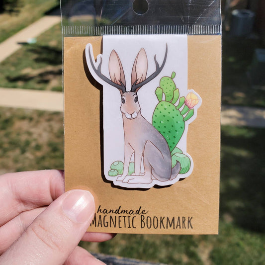 Jackalope Magnetic Bookmark - Arcana