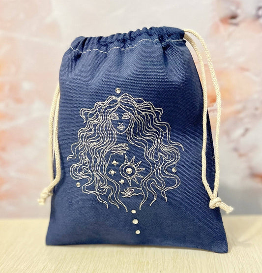 Goddess Magic Embroidered Pouch