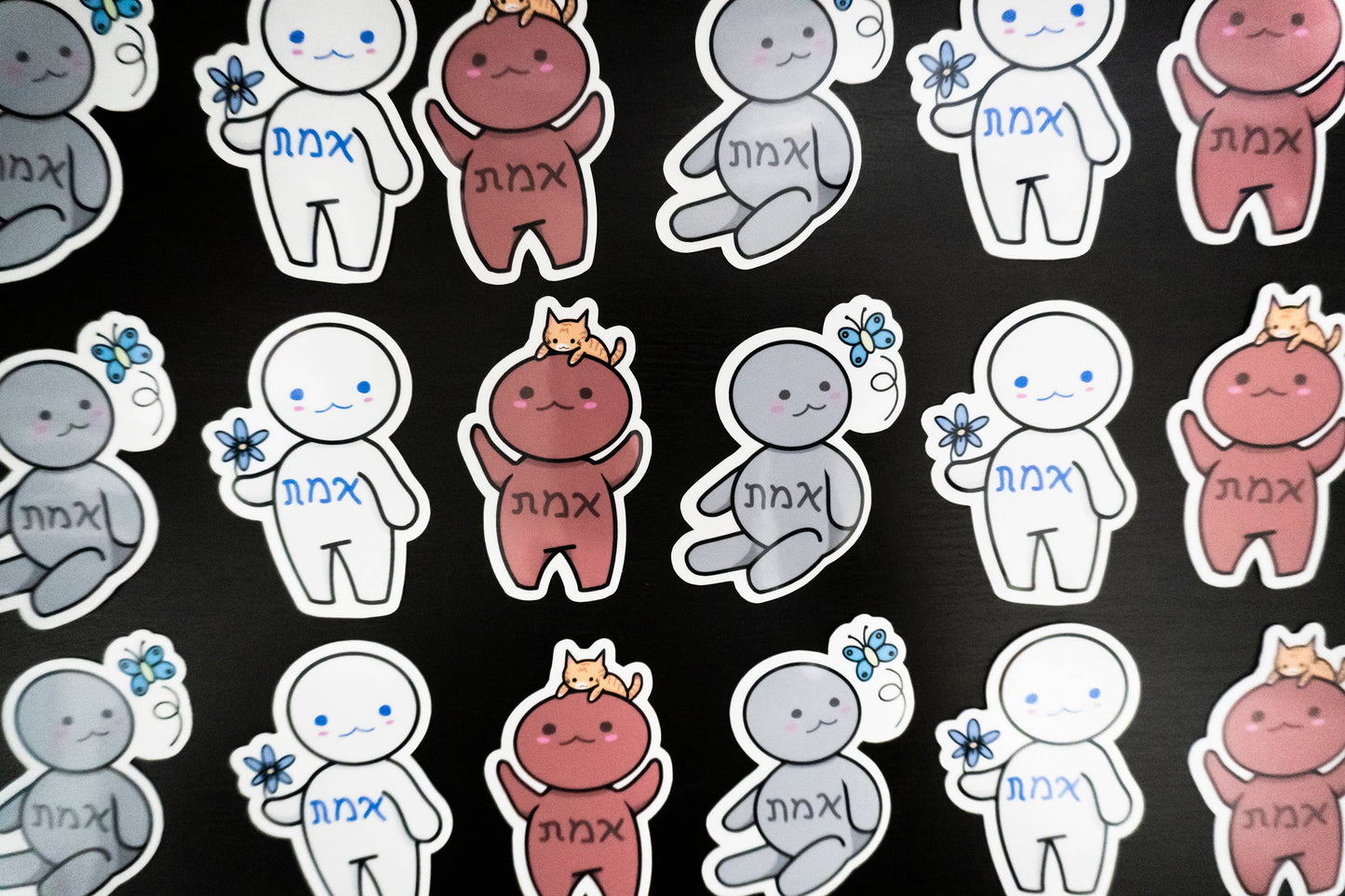 Golem Cuteness Vinyl Sticker Set