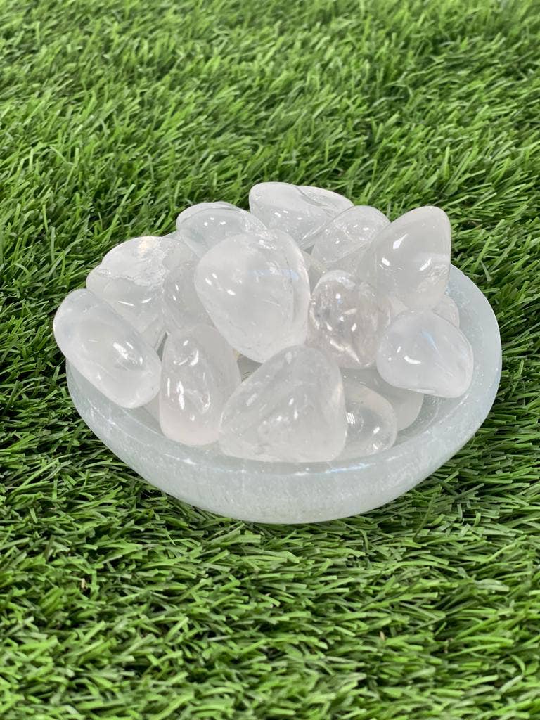 Clear Quartz Tumbled Stones