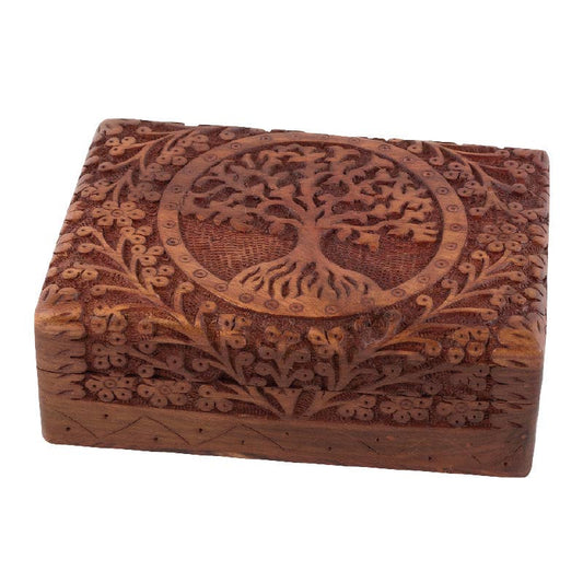 Floral Tree Of Life Keepsake Box