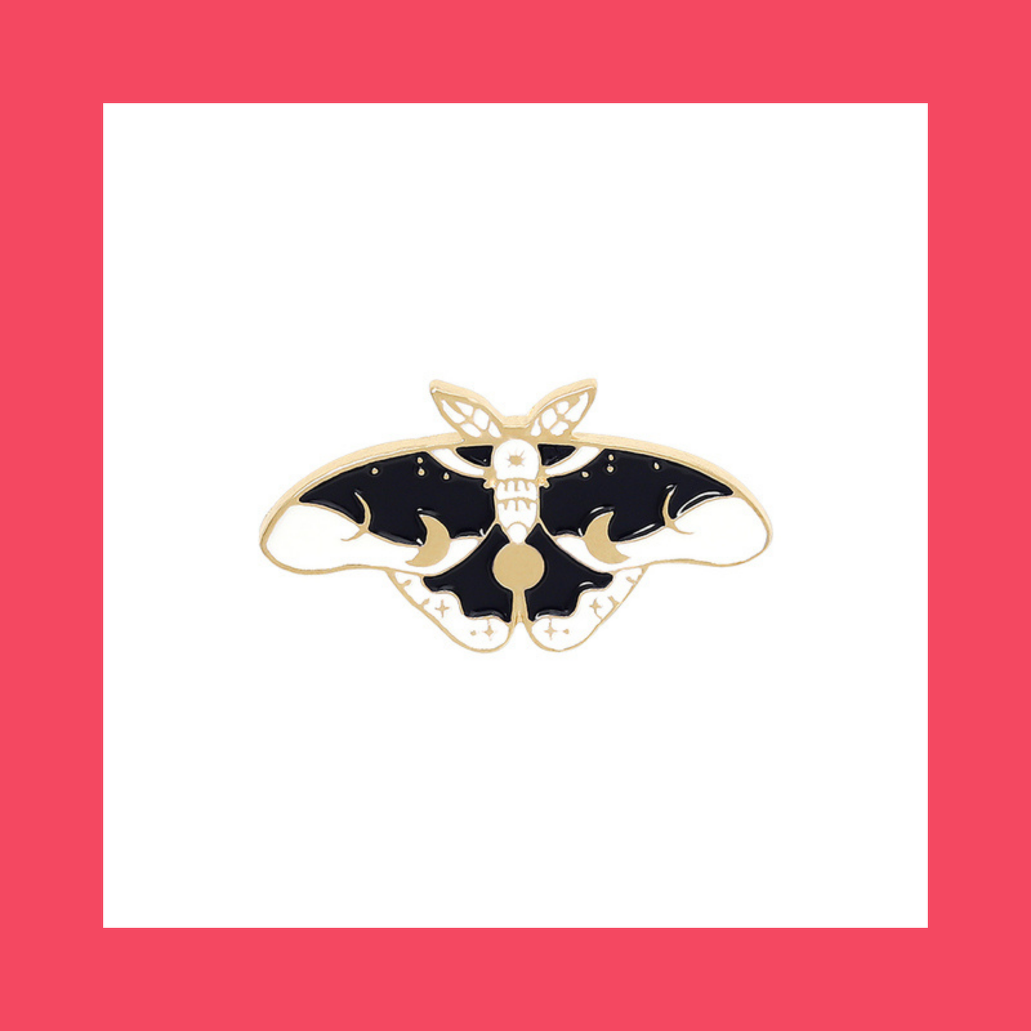 Luna Moth Enamel Pin