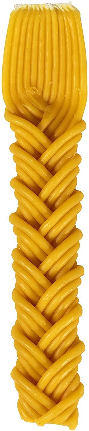 Braided Beeswax Havdalah Candle