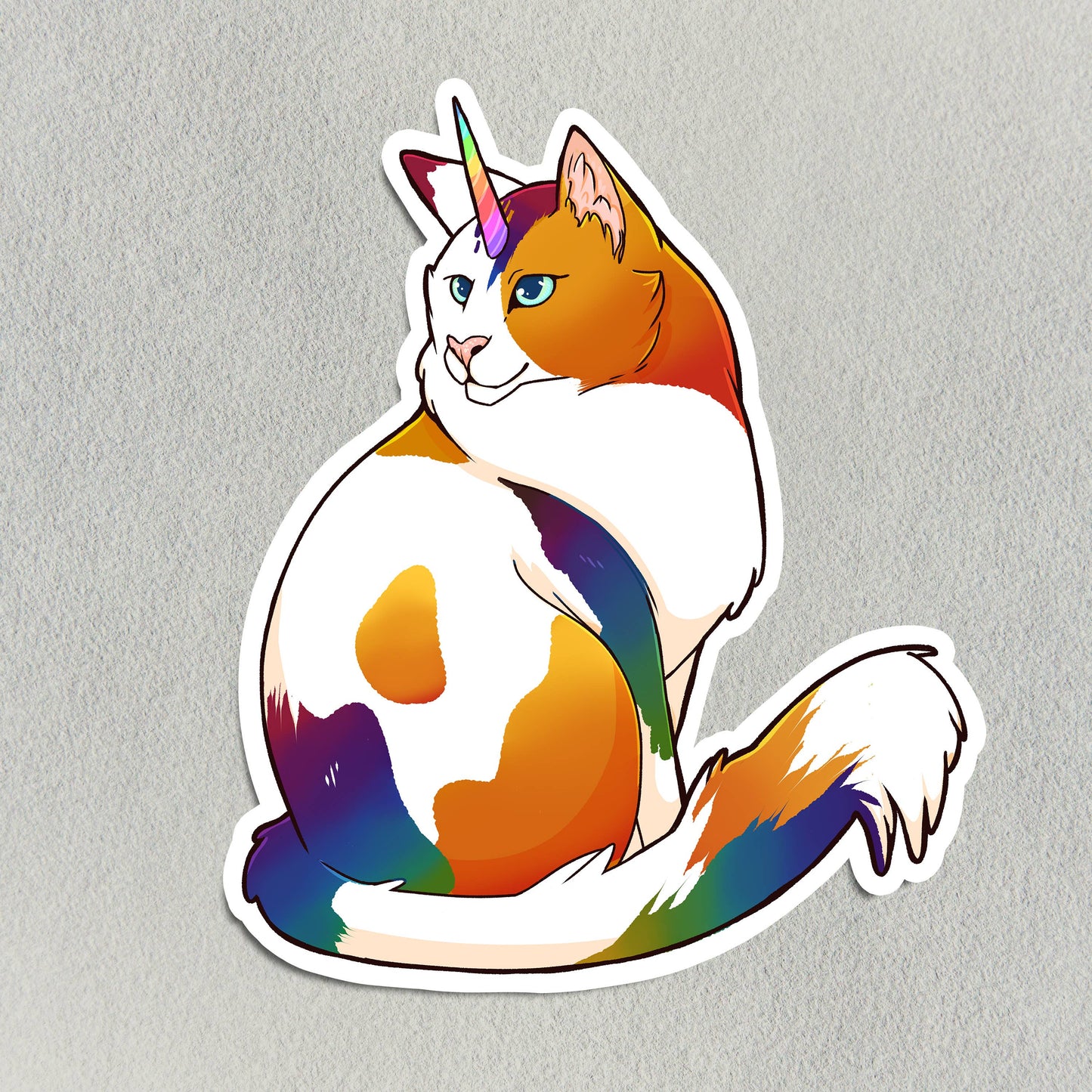 You Are the Magic Uni-Kitty Sticker - Arcana