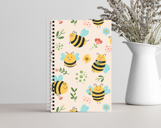 Bumblebee Spiral Journal