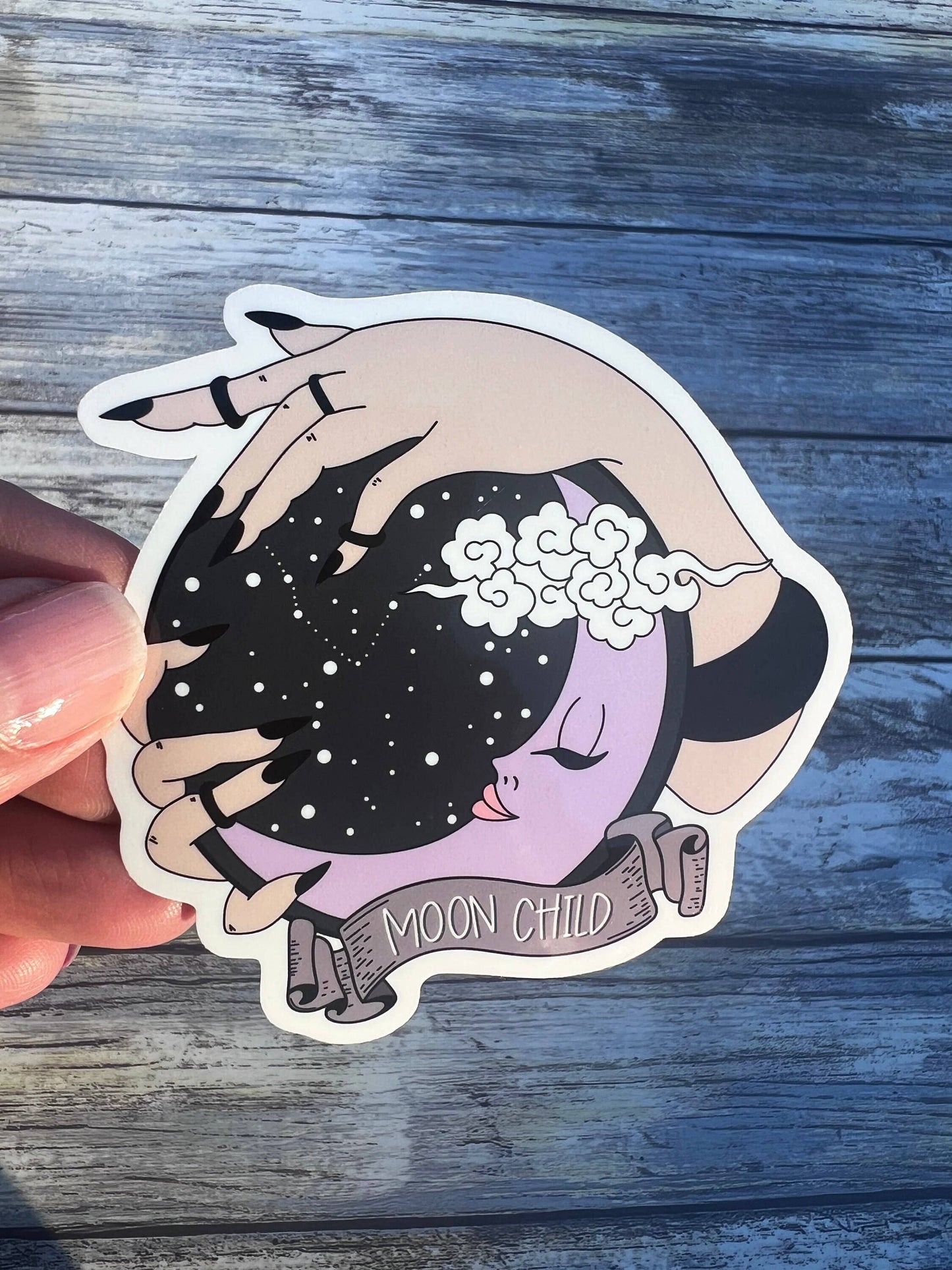 Moon Child Sticker