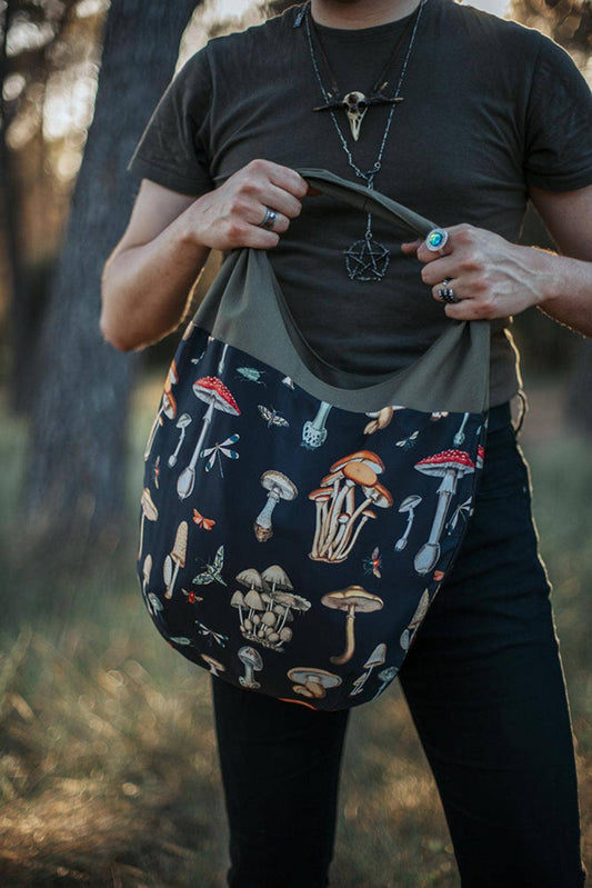 Cottagecore Mushroom Tote