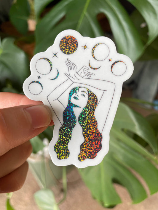 Celestial Femme Sticker - Arcana