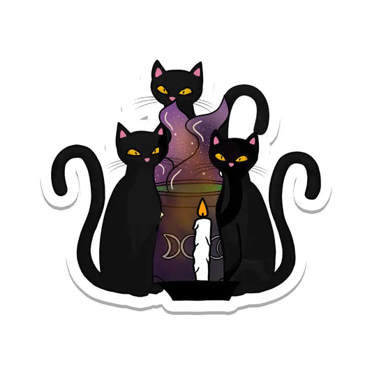 Cat's Coven Vinyl Sticker - Arcana