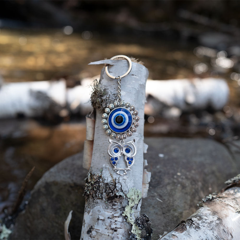 Ayin Harah Talisman - Owl Key Chain - Arcana