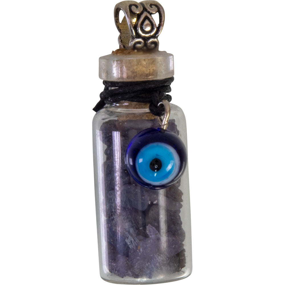 Ayin Harah Talisman - Sapphire Gemstone Pendant - Arcana