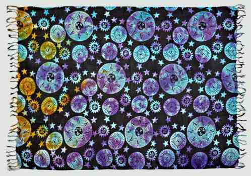 Celestial Sun and Stars Altar Cloth