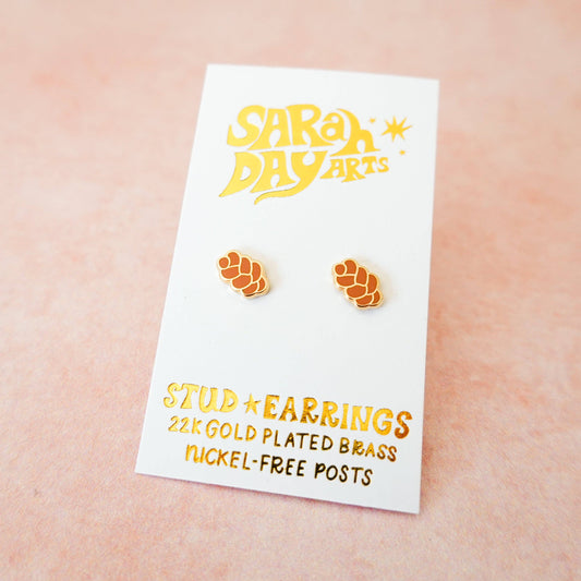 Challah Stud Earrings