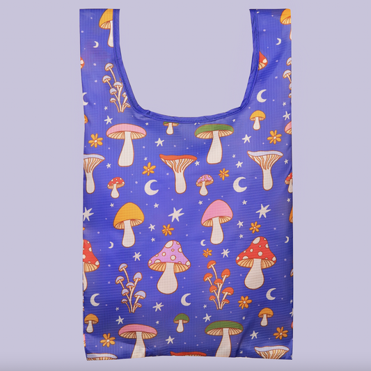 Mushroom Magic Tuck-Top Tote