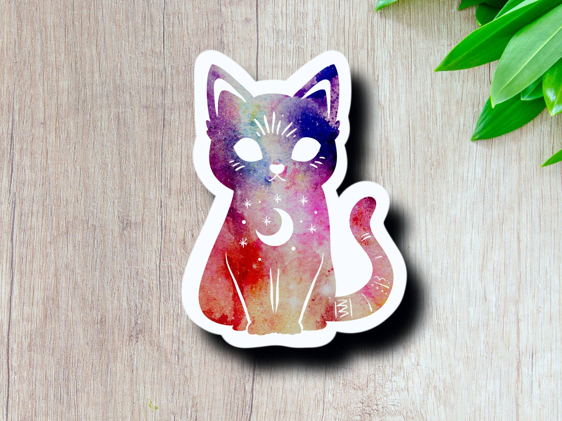 Celestial Cat Sticker - Arcana