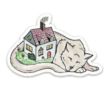 House Cat Sticker - Arcana
