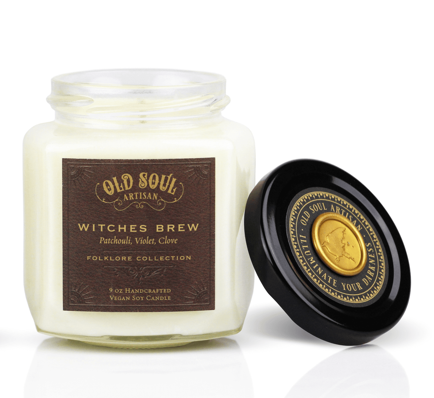Witches Brew - 9oz Soy Candle - Witchcraft Folklore Inspired