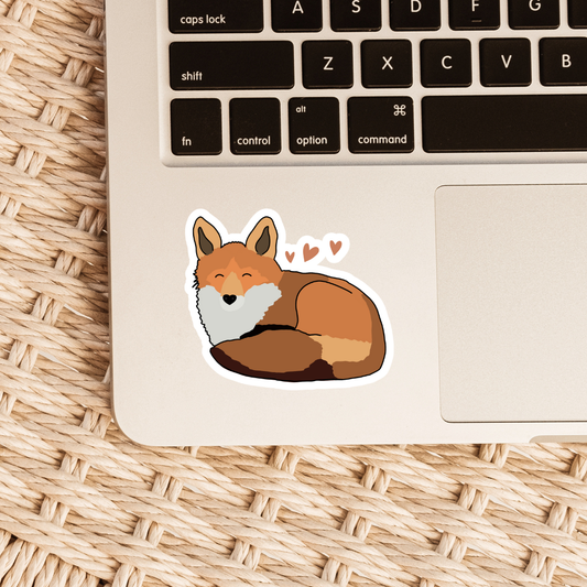 Woodland Fox Sticker