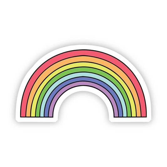 Multicolor Rainbow Aesthetic Sticker