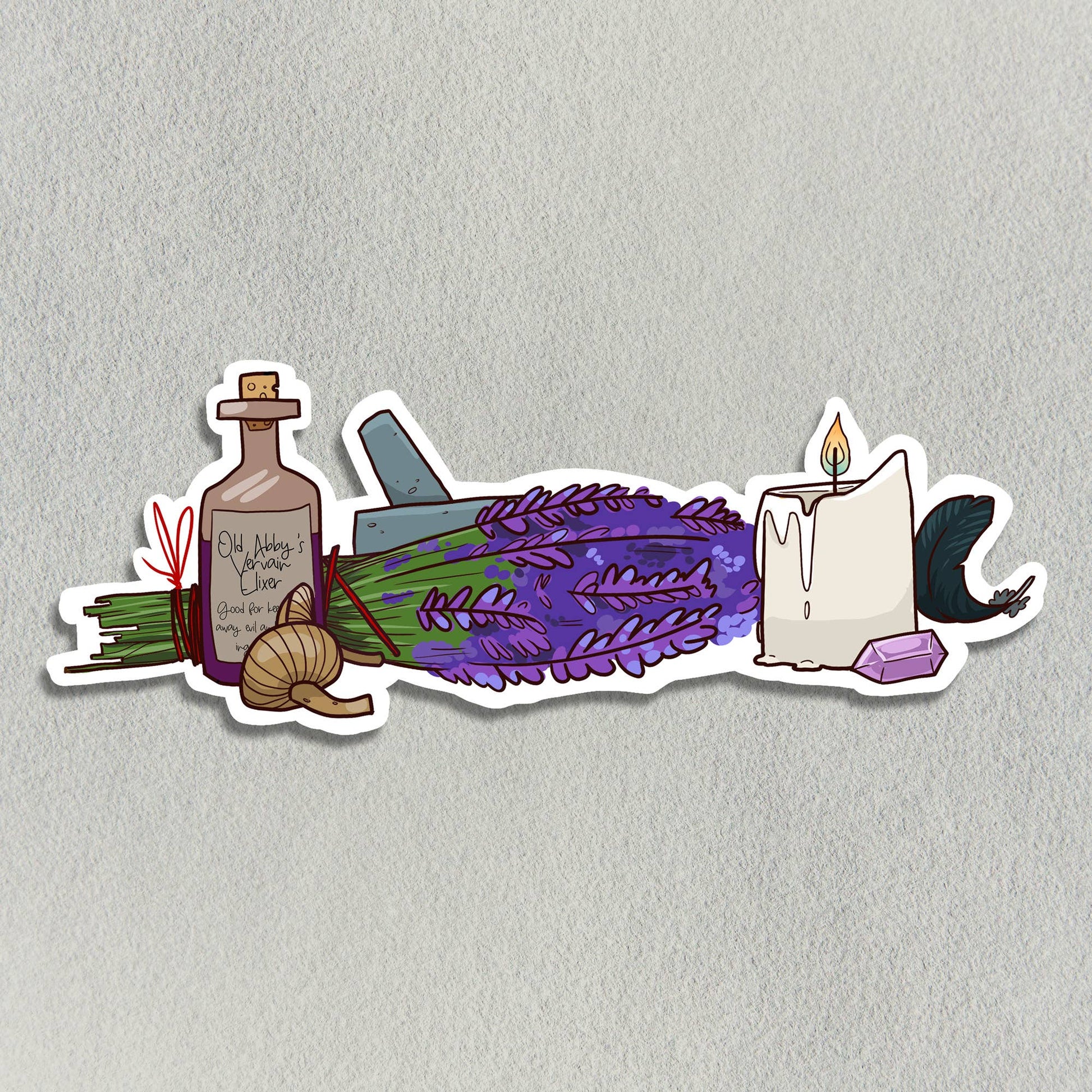 Lavender Bundle Sticker - Arcana